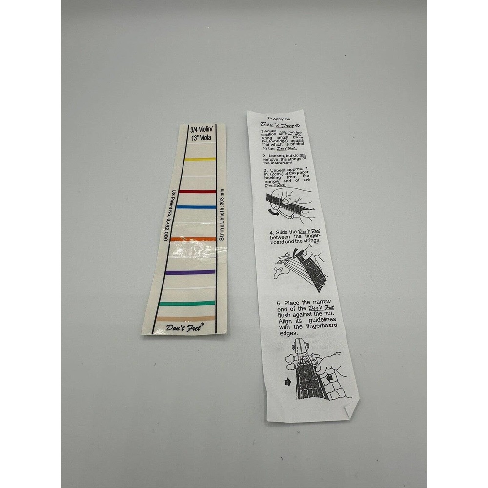Don't Fret 105 Violin‎ Accessory for 3/4 violin or 13" viola'